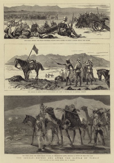 The Soudan, Before and After the Battle of Tamasi by Frederic Villiers